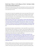 Học tiếng anh qua báo  Huyền thoại về bizarre và bí ẩn đằng sau vết bớt