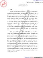 Luận Văn LD027 - Đa dạng hoá các nguồn lực để phát triển đào tạo nghề Thực trạng và giải pháp