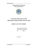 Ứng dụng thể loại câu đố trong hoạt động hướng dẫn du lịch