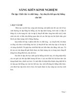 Ôn tập chất rắn và chất lỏng - Sự chuyển thể qua hệ thống câu hỏi_SKKN Vật lý THPT