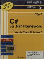 NET toàn tập - Tập 2. C# và .NET Framework