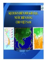 powerpoint: Kịch bản nước biển dâng ở Việt Nam