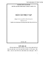 XHH079 - Vai trò của gia đình miền núi trong việc giáo dục con cái của người dân tái định cư xã Tân Lập – Mộc Châu – Sơn La