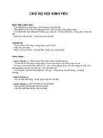 Giáo án chủ đề Chú bộ đội lứa tuổi 5 6 tuổi