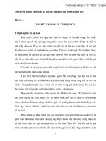 XHH054 - Tiền đề tự nhiên và tiền đề xã hội tác động tới quá trình xã hội hoá