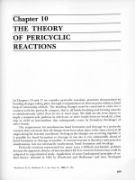 Chapter 10   the theory of pericyclic reactions