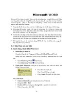 tài liệu tự học word