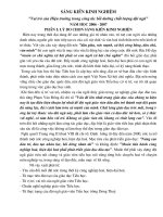 SKKN Vai trò của Hiệu trưởng trong công tác bồi dưỡng chất lượng đội ngũ