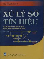 Xử lý số tín hiệu - Lý thuyết và bài tập giải sẵn với MATLAB. Tập 2