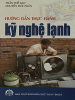 Hướng dẫn thực hành kỹ nghệ lạnh