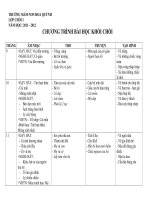 Tổng hợp chương trình dạy lứa tuổi 5 6 tuổi