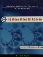 Hệ thống thông tin kế toán