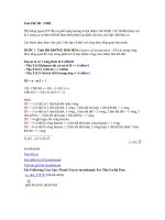 Bài giảng Giải phổ IR