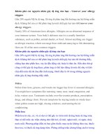 Học tiếng anh qua báo Khám phá các nguyên nhân gây dị ứng của bạn