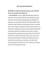 Báo in ở Việt Nam phát triển trong sự canh tranh khốc liệt với các loại hình truyền thông mới.