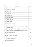 SKKN Giáo dục một số kỹ năng sống cho học sinh qua bài 15 Bảo vệ môi trường và phòng chống thiên tai Địa lí 12 THPT, nhàm giúp cho học sinh học tập tích cực và phát triển toàn diện