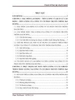 Hoàn thiện kế toán tiền lương và các khoản trích theo lương tại công ty cổ phần truyền thông Đại Dương