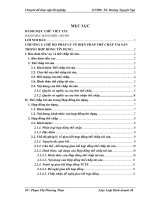 Thực tiễn áp dụng biện pháp thế chấp tài sản trong hợp đồng tín dụng tại Chi nhánh Chương Dương- Ngân hàng Công thương VN