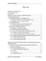 Nâng cao chất lượng tín dụng tại ngân hàng TMCP ngoại thương Việt Nam chi nhánh Thành Công