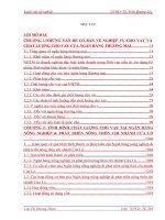 Giải pháp nâng cao chấp lượng cho vay tại ngân hàng nông nghiệp và phát triển nông thôn chi nhánh Cửa Lò Tỉnh Nghệ An