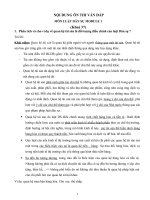 Đề cương ôn thi vấn đáp Luật dân sự MODULE 1 - đại học Luật