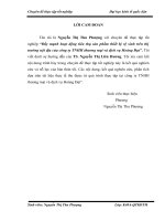 Đẩy mạnh hoạt động tiêu thụ sản phẩm thiết bị vệ sinh trên thị trường nội địa của công ty TNHH thương mại và dịch vụ Hoàng Đạt