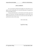 Rủi ro và đánh giá rủi ro trong thẩm định dự án vay vốn tại BIDV Tây Hồ