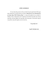 Phát triển cho vay Xuất nhập khẩu hàng hóa tại Ngân hàng TMCP Phương Đông