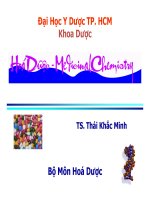 Slide bài giảng   thiết kế thuốc