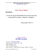 SKKN chỉ đạo dạy học bằng phương pháp biểu đồ tư duy đối với môn toán ở trường THCS