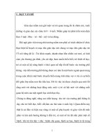 sáng kiến kinh nghiệm Một số biện pháp nâng cao chất lượng cho học sinh 5 tuổi ở trường mầm non vùng cao