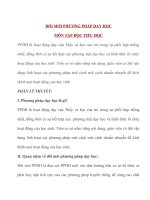 Sáng kiến kinh nghiệm Đổi mới phương pháp dạy học môn Tập đọc Tiểu học