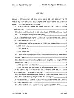 MỘT SỐ ĐÁNH GIÁ VỀ TÌNH HÌNH TỔ CHỨC HẠCH TOÁN KẾ TOÁN TẠI CÔNG TY TNHH DAE GWANG VINA