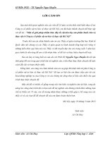 Một số giải pháp nhằm thúc đẩy tốc độ tiêu thụ sản phẩm thuốc bảo vệ thực vật ở Công ty cổ phần vật tư bảo vệ thực vật Hà Nội