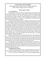 Sáng kiến kinh nghiệm MỘT SỐ BIỆN PHÁP NÂNG CAO CHẤT LƯỢNG GIẢNG DẠY THEO CHƯƠNG TRÌNH GIÁO DỤC MẦM NON