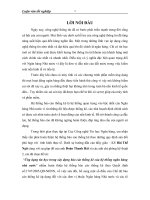 Ứng dụng tin học trong xây dựng báo cáo thống kê của hệ thống ngân hàng nhà nước