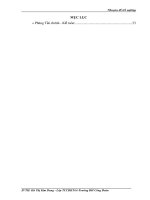 Kế toán Tài Sản Cố Định hữu hình tại Công ty TNHH Thương mại Hồng Hà