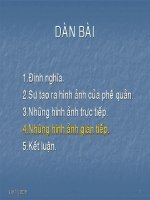 Chẩn đoán hình ảnh hội chứng phế quản - Những hình ảnh gián tiếp