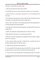 Đề cương bán trắc nghiệm môn tư pháp