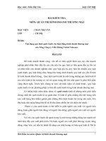 Vận dụng quy luật cạnh tranh vào hoạt động kinh doanh thương mại của Tổng Công ty Viễn Thông Viettel Telecom