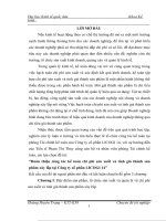 Hoàn thiện công tác kế toán chi phí sản xuất và tính giá thành sản phẩm xây lắp tại Công ty cổ phần LICOGI 14