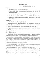 Bài giảng Xét nghiệm nước