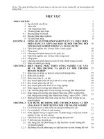 xây dựng hệ thống tiêu chí phân hạng và xếp loại tác động môi trường đối với các doanh nghiệp tỉnh khánh hòa