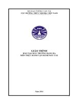 Giáo trình đào tạo máy trưởng hạng ba môn Thực hành vận hành máy tàu  Cục Đường thủy nội địa Việt Nam
