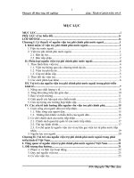 giải pháp tăng cường vai trò của nguồn viện trợ phi chính phủ nước ngoài đối với phát triển kinh tế