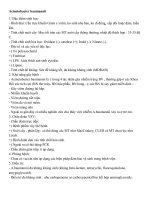 Vi sinh: Một số vi khuẩn thường gặp