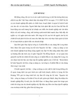 Hoàn thiện kế toán Nguyên vật liệu, công cụ dụng cụ  tại công ty cổ phần Đầu tư xây dựng Hải Long