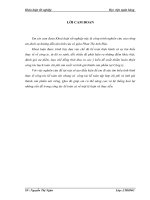 Kế toán chi phí sản xuất và tính giá thành sản phầm tại Công ty TNHH Thép Cán Nguội Hoà Phát -Thực trạng và giải pháp hoàn thiện