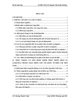 Thực trạng và những giải pháp phát triển dịch vụ Logistics trong giao nhận vận tải quốc tế biển tại Việt Nam