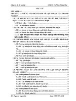 lợi nhuận và các giải pháp nâng cao lợi nhuận tại công ty TNHH sản xuất  và thương mại Phúc Tiến